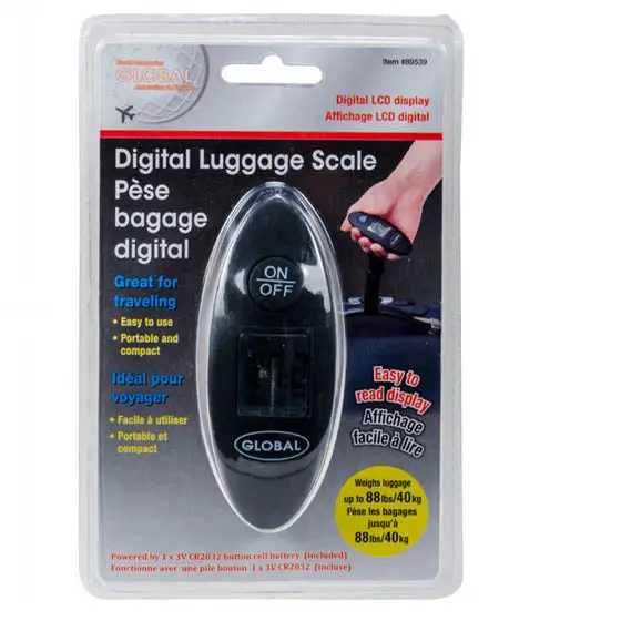 89539 - Luggage Scale Digital Weighs Upto 40Kg 1 Cr2032 Included 1