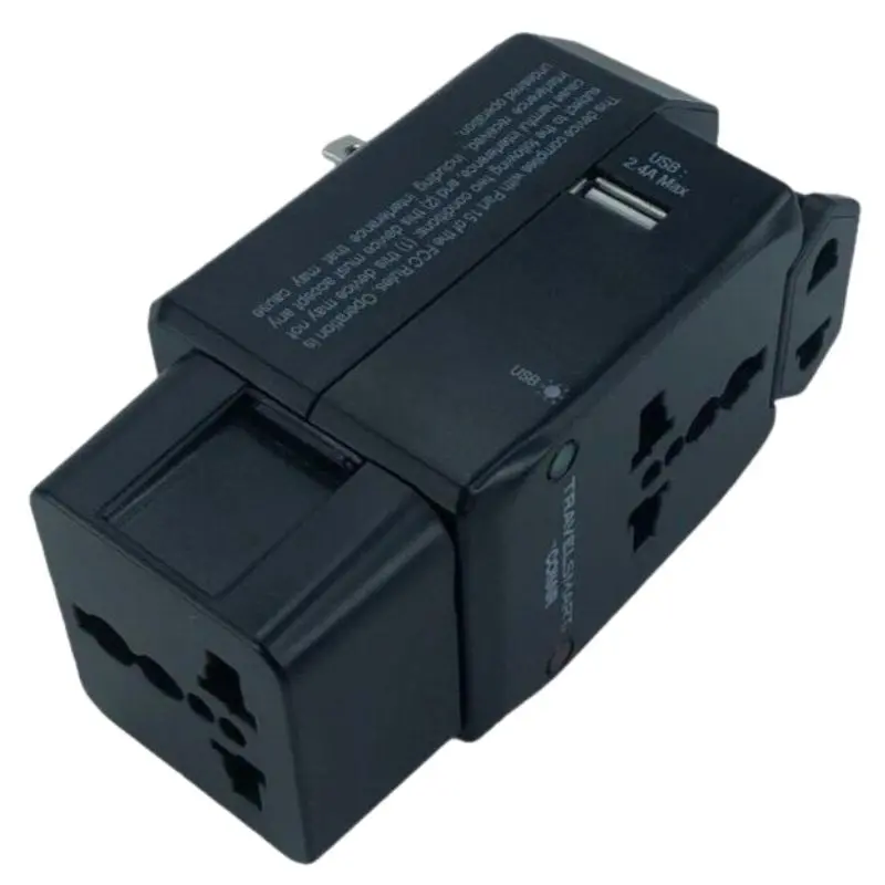 Ts239tr-U - Travel Adapter Universal W/Usb 1