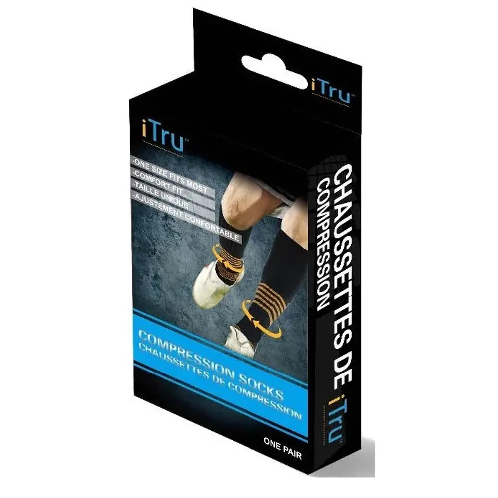 It-2336 - Compression Socks 1Pair One Size Fits Most 1