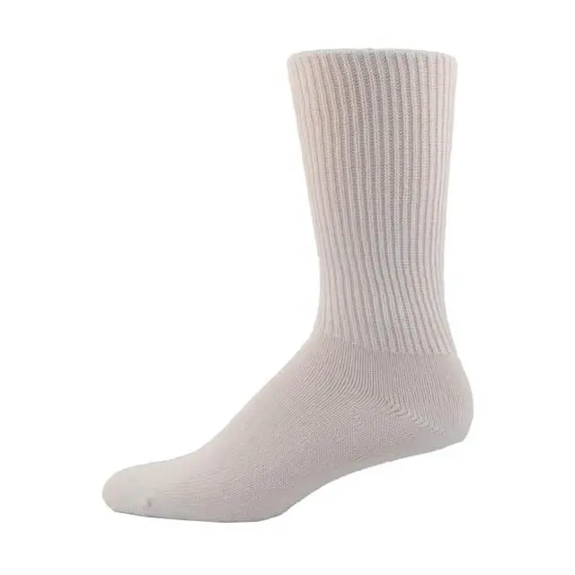 Ds3p-1-Wh - Diabetic Socks White Size 10-13 1