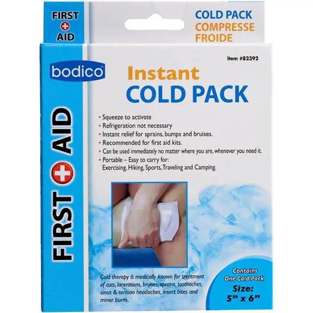 82392 - Instant Cold Pack 5X6 Inch 1