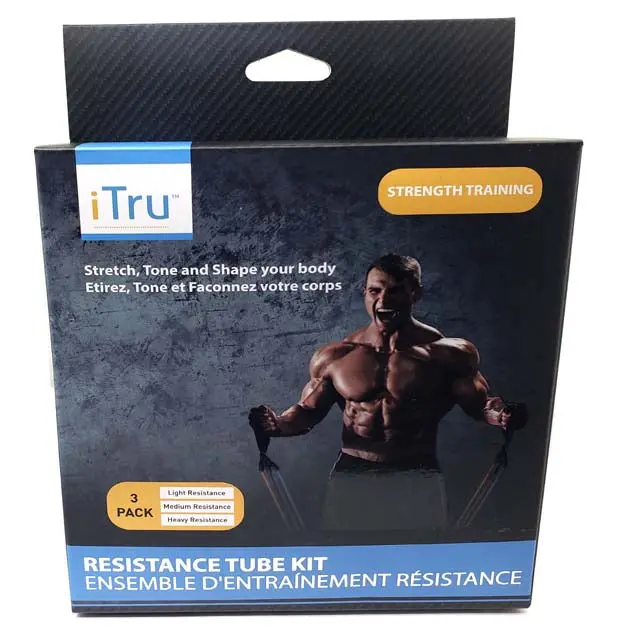 It-2190 - Resistance Tube 3Pcs/Kit Light/Medium/Heavy Resistance 1