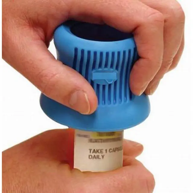 535074 - Pill Bottle Opener W/Magnifying Glass 4X 1