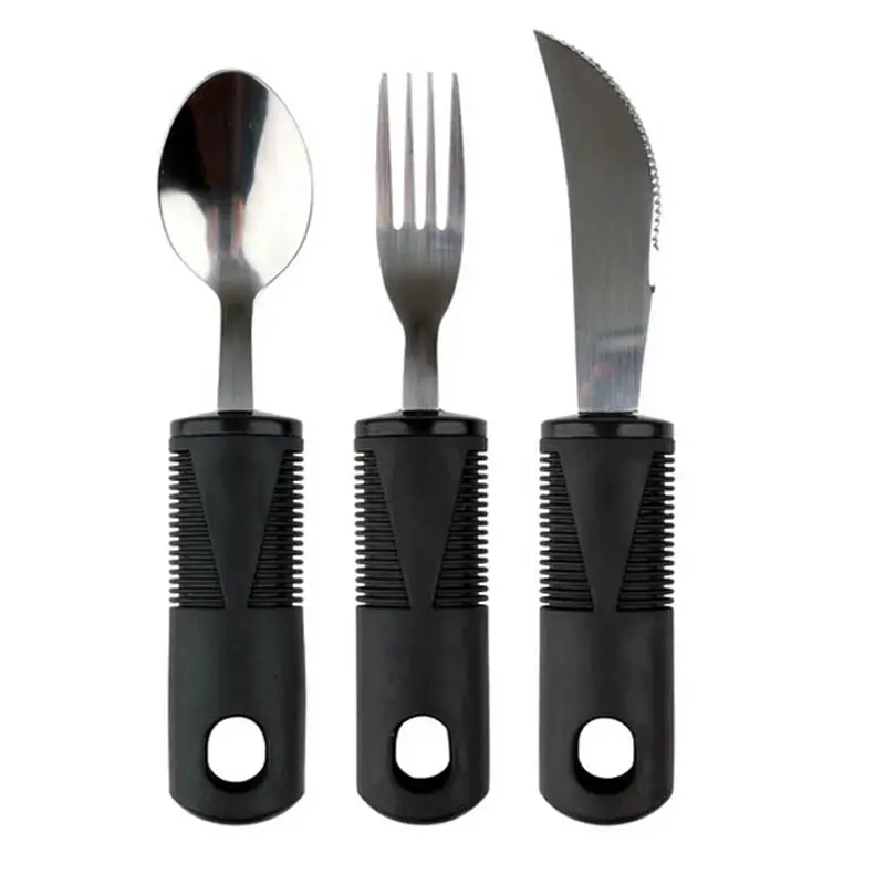 705543 - Adaptive Utensils Set 3Pcs Spoon Fork And Knife 1