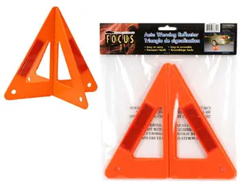 83801 - Auto Warning Reflector Triangle 1