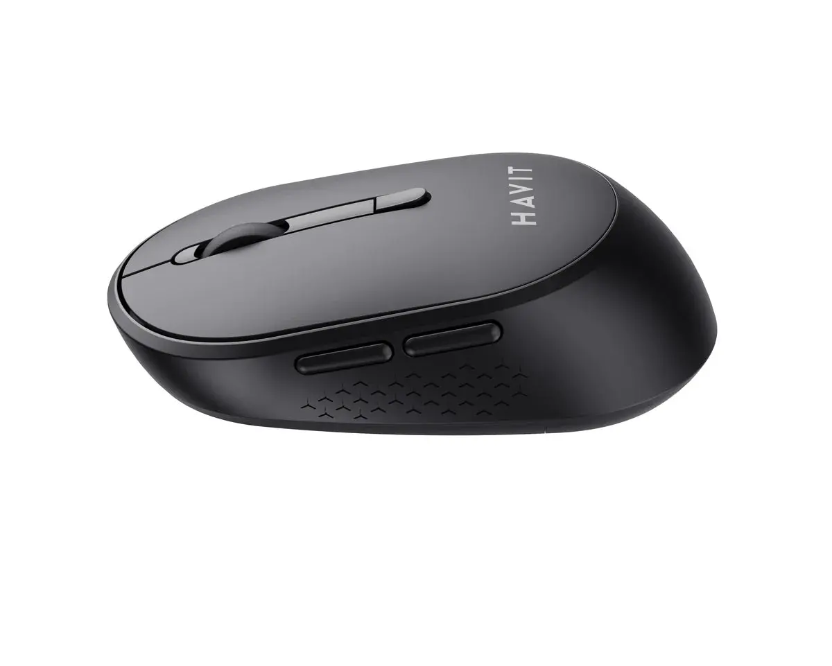 Mice-Wless-Hv-Ms78gt-Black - Mouse Optical Wireless 6 Buttons 2.4Ghz 3200Dpi 2