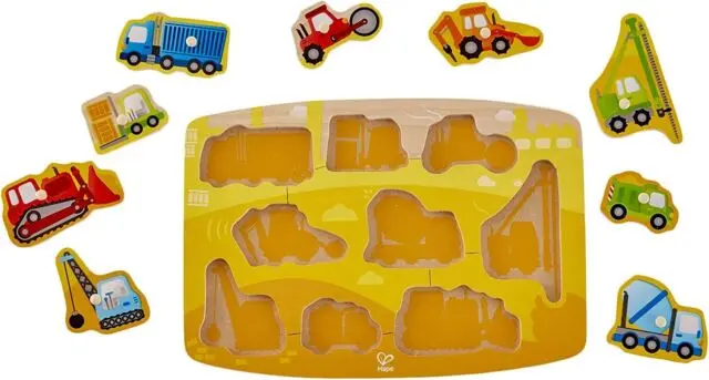 E1407 - Construction Peg Puzzle-Hape 2