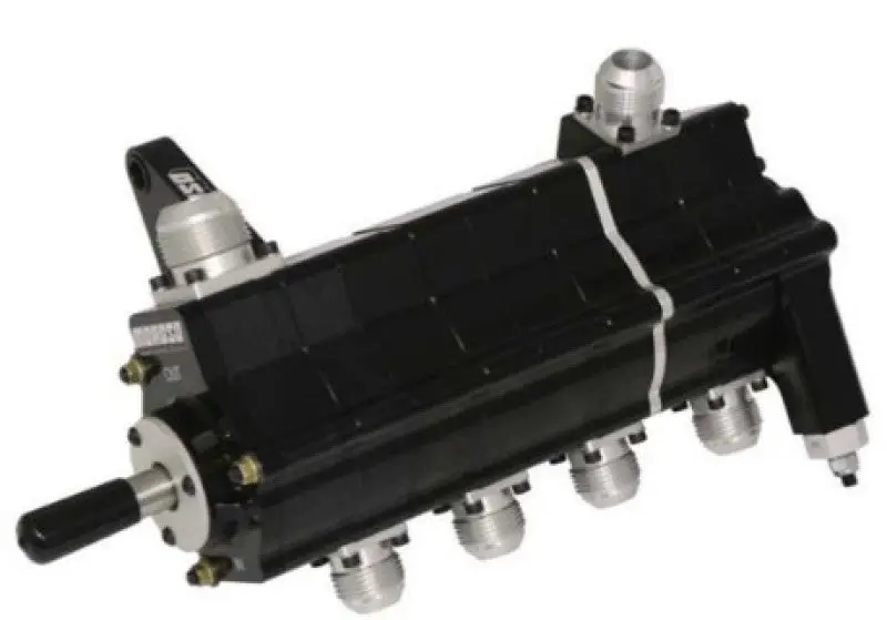 Moroso Black Series 4-Stage Dry Sump Oil Pump – Left-Hand Mount, 1.100″ Pressure Output 1