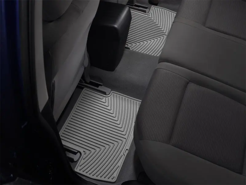 Weathertech Rear Floor Mats For 2003–2006 Cadillac Escalade Esv – Gray Rubber 1
