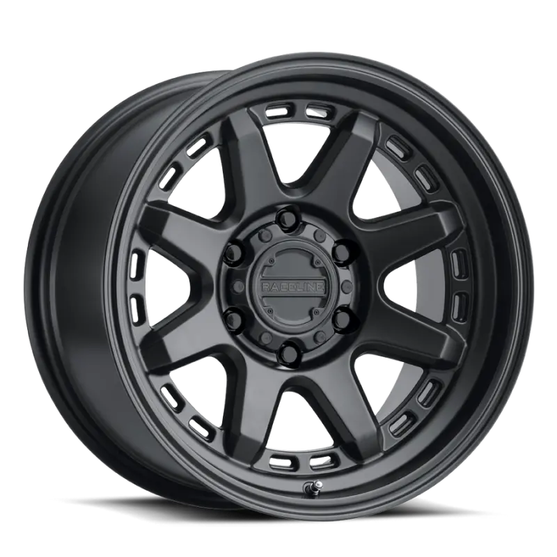 Raceline 947B Scout Alloy Wheel – 18X9", 8X170 Bolt Pattern, -12Mm Offset, 125.2Mm Bore – Satin Black 1