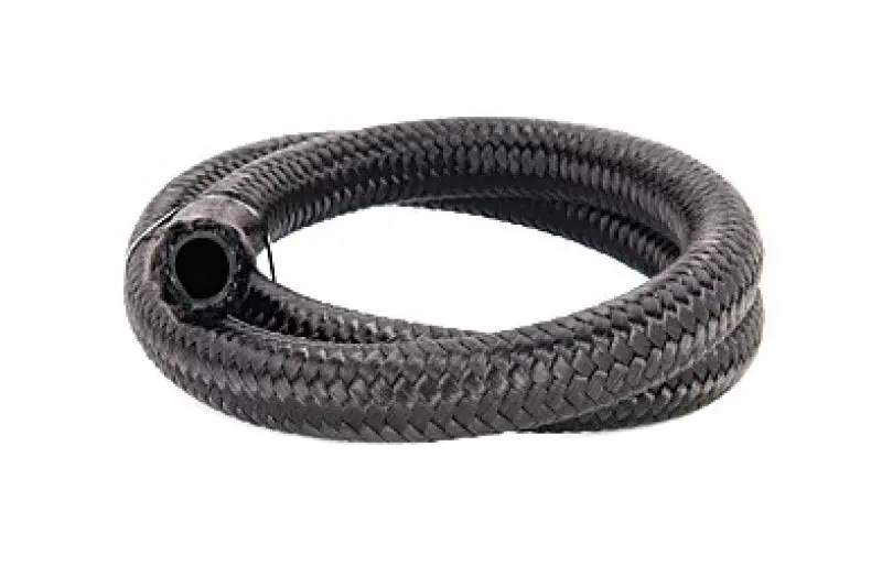 Torque Solution Nylon Braided Rubber Hose -8An 5Ft (0.44In Id) 1