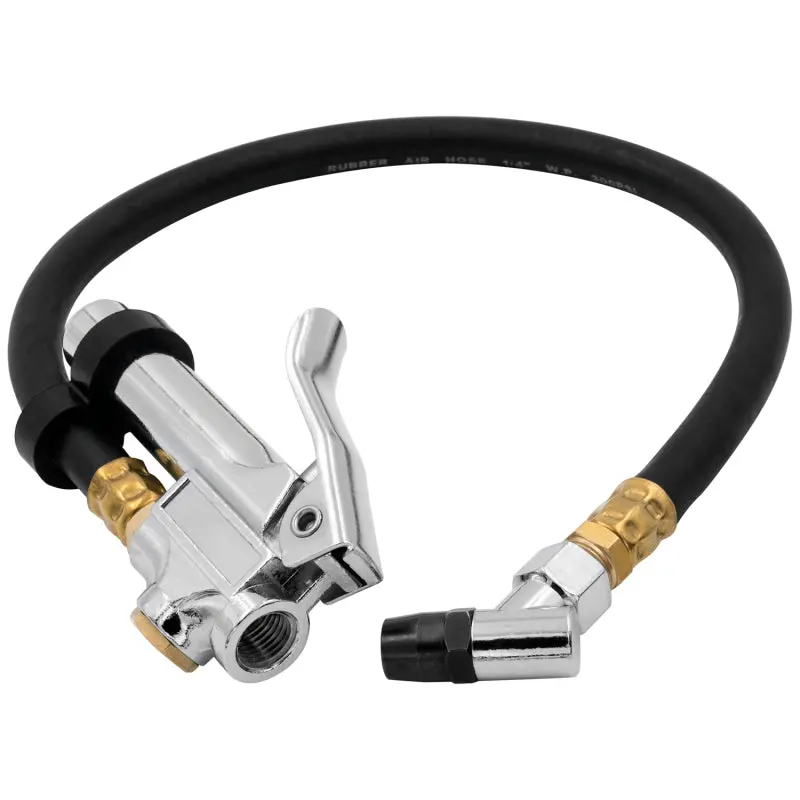 Autometer Inflator Assembly Tire Pressure Gauge W/ 18In Hose 1