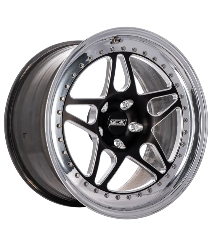 Belak Series 3 Non-Beadlock Wheel: 18X12", 5X114.3Mm Bolt Pattern, 8.75" Backspace, High Pad Offset – Matte Gunmetal 1
