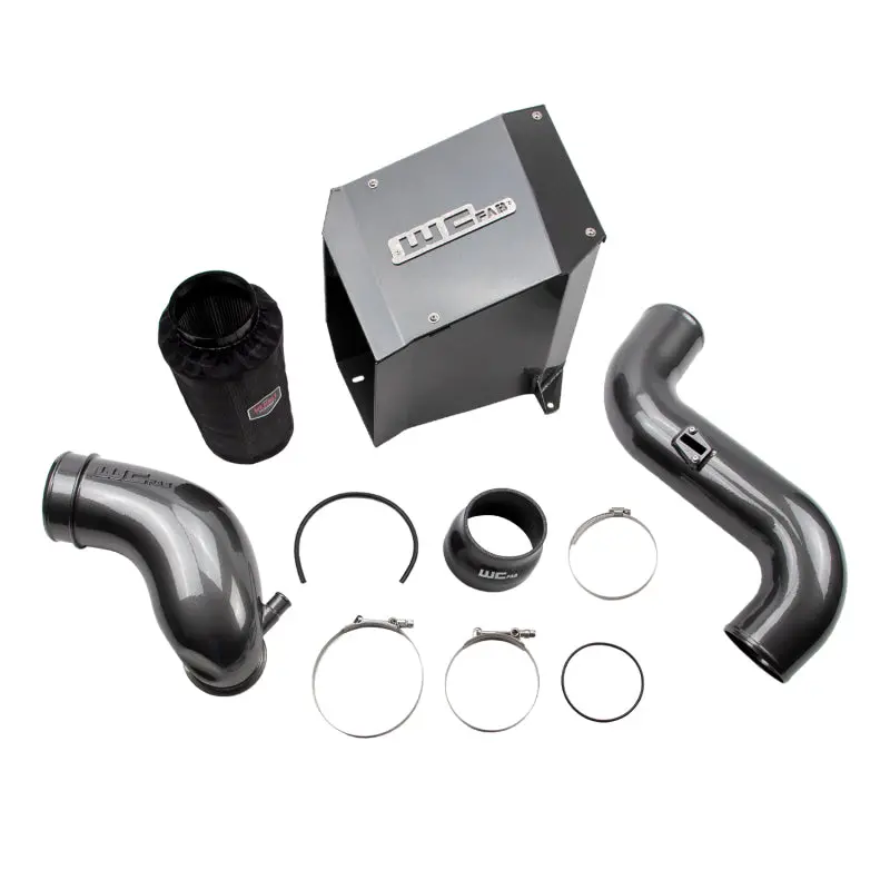 Wehrli Stage 2 Cold Air Intake Kit – 2007.5–2010 Chevrolet Duramax Lmm 4" System, Gloss Black Finish 1