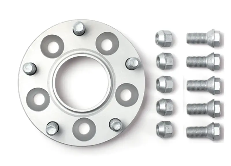 H&R Trak+ Wheel Spacer: 25Mm Thickness, 5X108 Bolt Pattern, 63.3Mm Center Bore, M12X1.5 Stud Thread 1