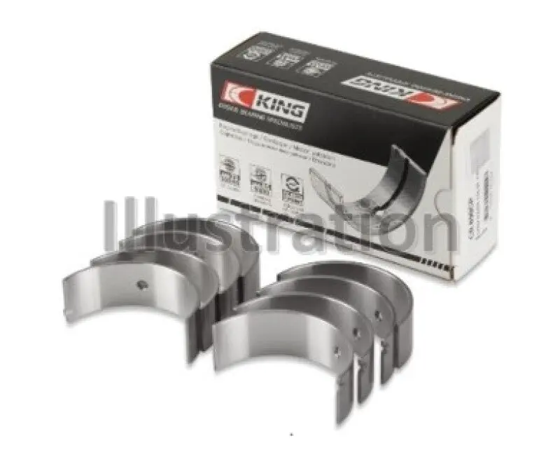 King Engine Bearings Rod Bearing Set For Ford Fiesta 1.25L Zetec (+0.75Mm Oversize) 1