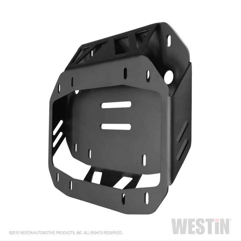 Westin 18-19 Jeep Wrangler Jl Wj2 Spare Tire Relocator - Textured Black 2
