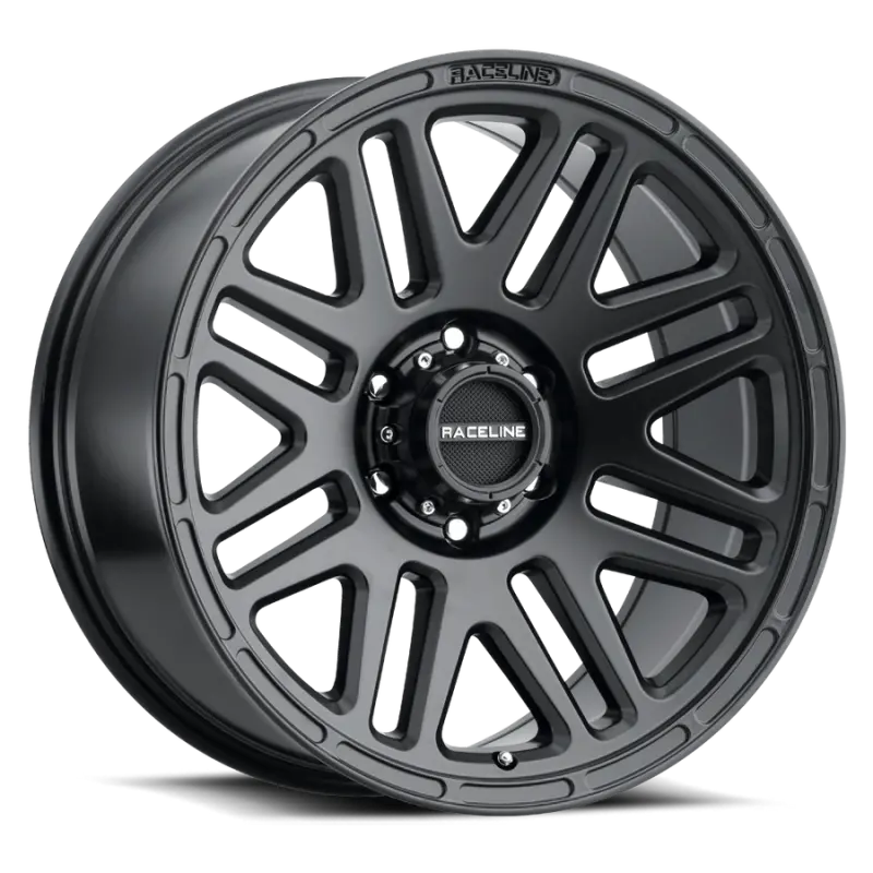 Raceline 944B Satin Black Alloy Wheel — 16X8", 5X139.7Mm, Zero Offset, 106.5Mm Bore (Outlander Fitment) 1