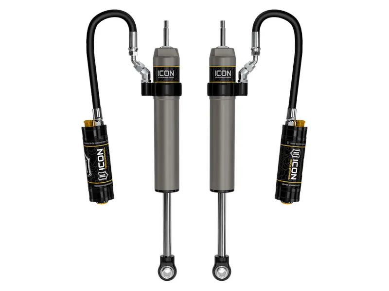 Icon 2.5 Series Rear Adjustable Shocks – 2022–2023 Toyota Land Cruiser 300, 0–2" Lift, Cdcv W/ Remote Reservoir 1