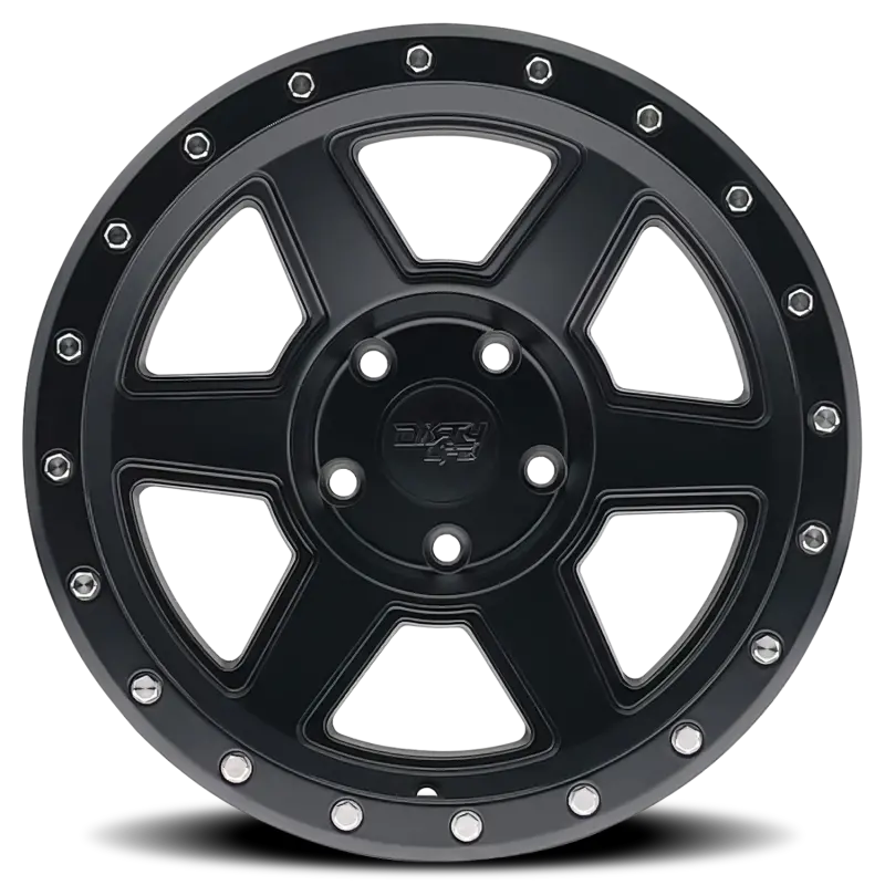 Dirty Life 9315 Matte Black Off-Road Wheel: 17X9", 5X139.7, -12Mm Offset, 108Mm Hub Bore 1