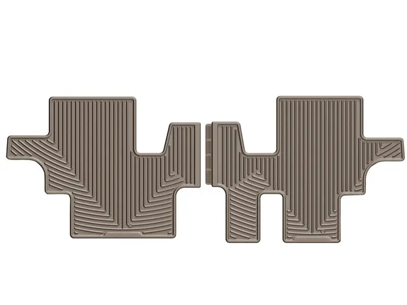 Weathertech Rear Rubber Floor Mats For 2014–2015 Mercedes-Benz S-Class – Tan 1