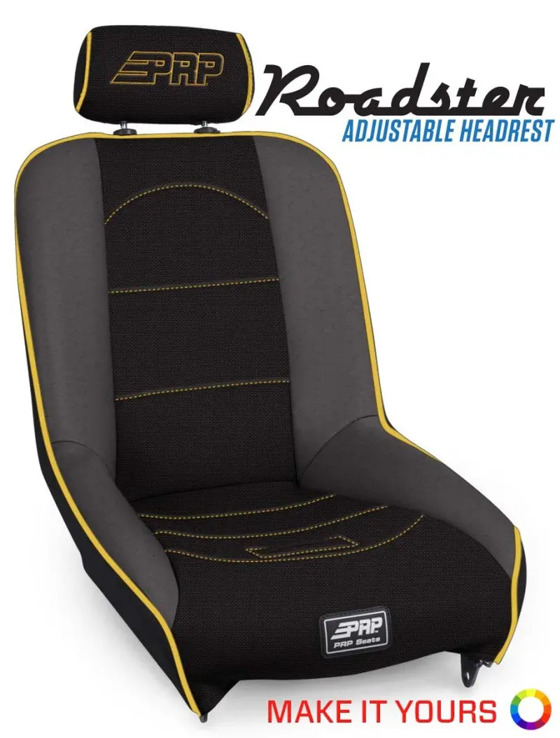Prp Low-Back Roadster Suspension Seat — Designed For Track And Street Use 1