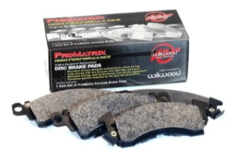Wilwood Promatrix D996 Brake Pad Set – High-Performance Street/Track Compound 1