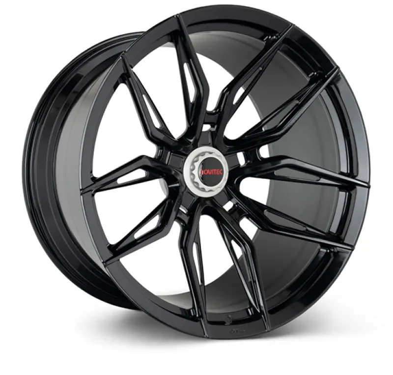 Vossen X Novitec Nf11 Gloss Black Forged Rear Wheel — 21X12", 5X114.3Mm, Et30 (Ferrari 488 / F8 Fitment) 1
