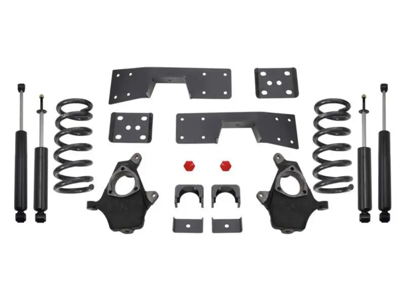 Maxtrac Lowering Spindle Kit For 1999–2006 Gm C1500 2Wd V6 Trucks (4"/6" Drop) 1