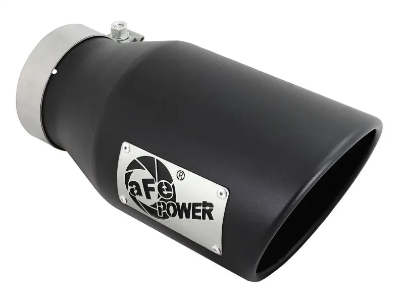 Afe Diesel Exhaust Tip Bolt On Black 4In Inlex X 6In Outlet X 12In 1