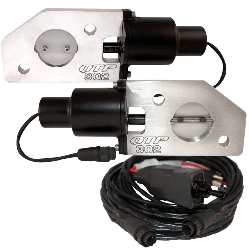 Qtp Bolt-On Qtec Electric Cutout Valve – 3" Diameter, Single Unit 1