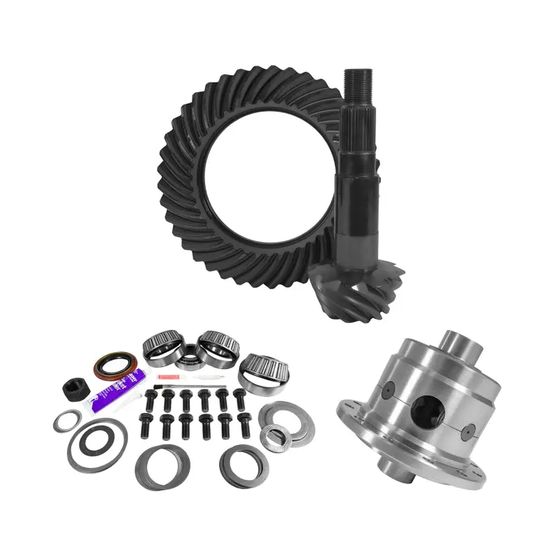 Yukon 11.25-Inch Dana 80 Rear Ring And Pinion Kit – 4.30 Ratio, 35-Spline Positraction, 4.125-Inch Bearing Set 1