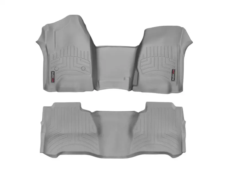 Weathertech Floorliner – Front Row, Grey, Custom Fit For Select Vehicles 1