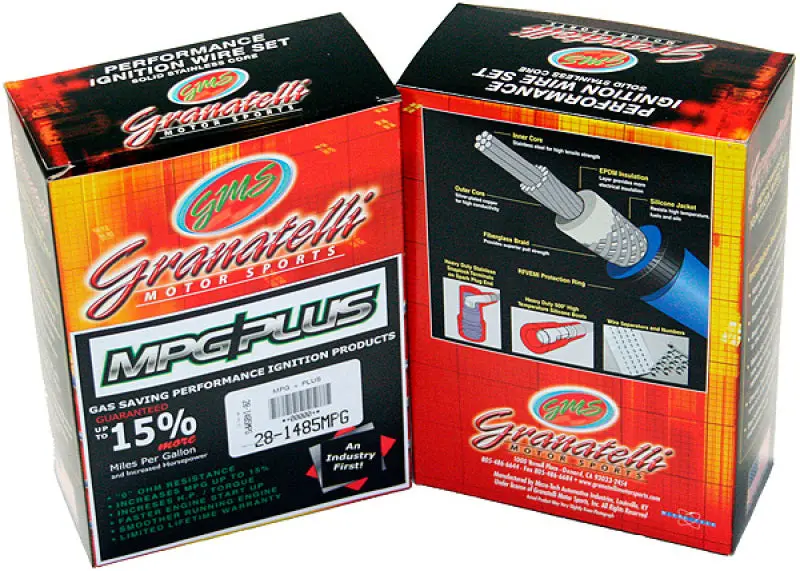 Granatelli High-Output Ignition Wire Set For 1988–1989 Eagle Premier 3.0L Inline-6 1