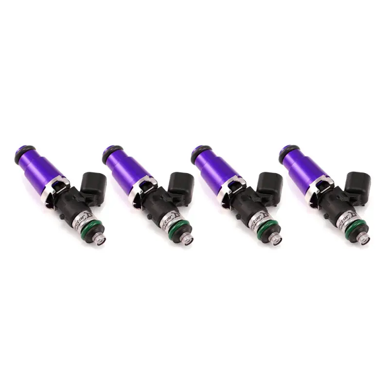Injector Dynamics Id1050X Fuel Injectors – 14Mm Top-Mount, Purple Anodized (Set Of 4) 1