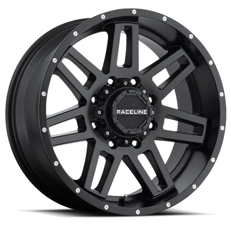 Raceline 931B Injector Alloy Wheel – 16X8", 5X114.3 Bolt Pattern, Zero Offset, 78.1Mm Bore – Satin Black 1