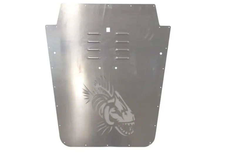 Fishbone Offroad Hood Louver Kit For 2007–2012 Jeep Wrangler Jk – Raw, Unpainted Aluminum 1
