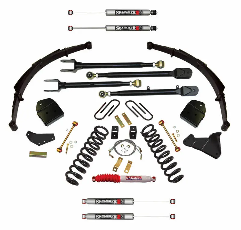 Skyjacker 4-Inch Suspension System – For 2008–2010 Ford F250/F350 Super Duty, 4-Motion Design 1