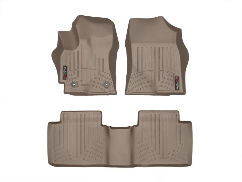 Wt Floorliner Custom Front Floor Mat – Tan Color 1