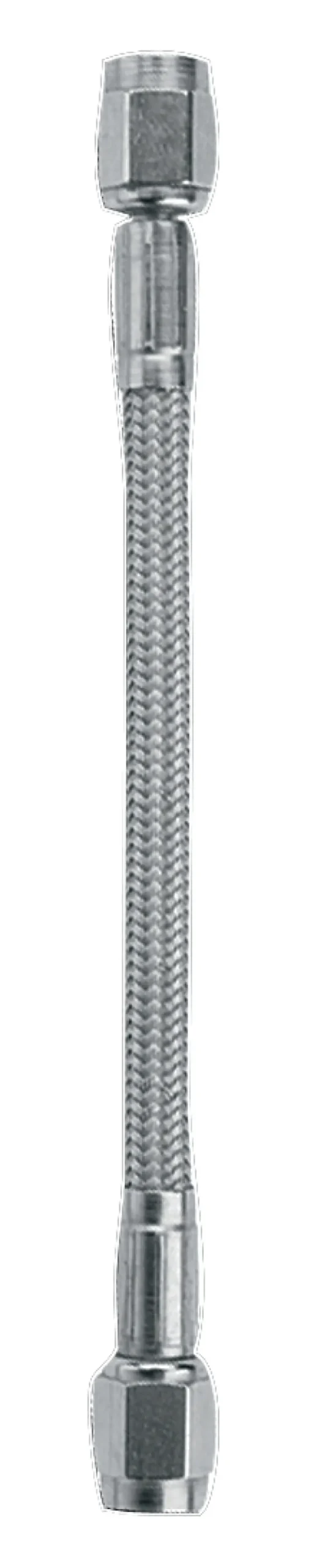 Fragola -3 An Clear Braided Hose Assembly – Straight-To-Straight, 22-Inch Length With Protective Covering 1