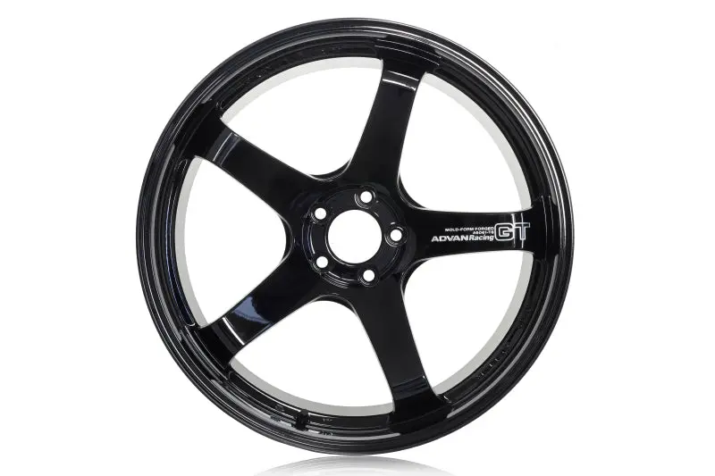 Advan Gt Premium Racing Wheel – 21X10.0", +45 Offset, 5X120 Bolt Pattern, Gloss Black 1
