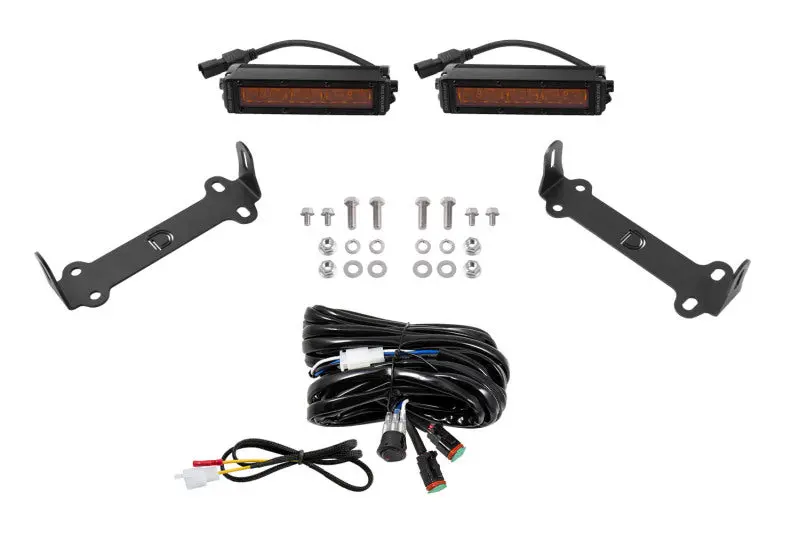 Diode Dynamics Stage Series Led Lightbar Kit For 2014–2021 Toyota 4Runner – Amber Driving Beam, Sae/Dot Certified 1