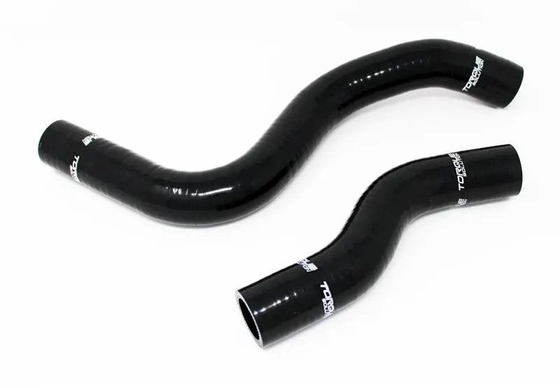 Torque Solution Black Silicone Radiator Hose Kit For 2017+ Honda Civic Type R 1