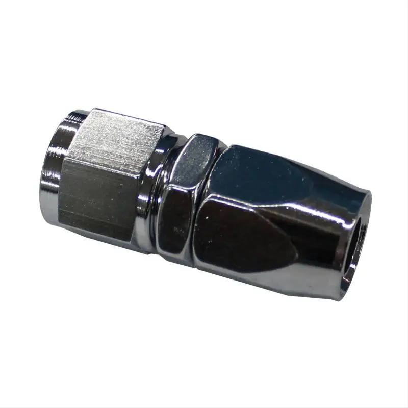 Fragola -12An Straight Pro-Flow Chrome Hose End 1