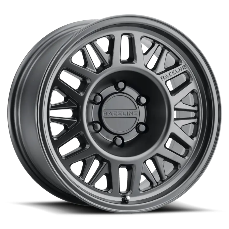 Raceline Ryno 451B 17X8.5 Inch Satin Black Wheel – 6X135 Bolt Pattern, Zero Offset, 87.1Mm Center Bore 1