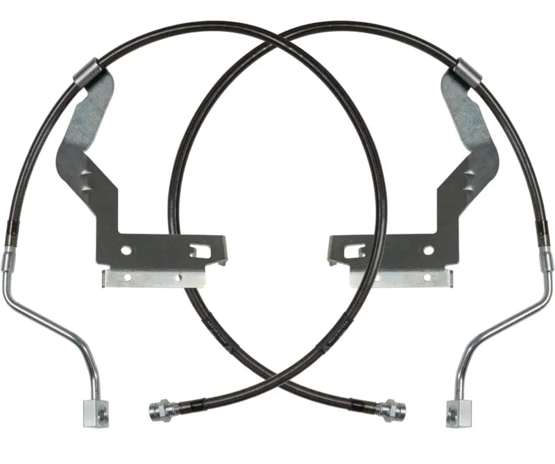 Carli Braided Stainless Steel Brake Lines For 2017–2023 Ford F250/F350 Super Duty – Front-Leveling Kit Only 1