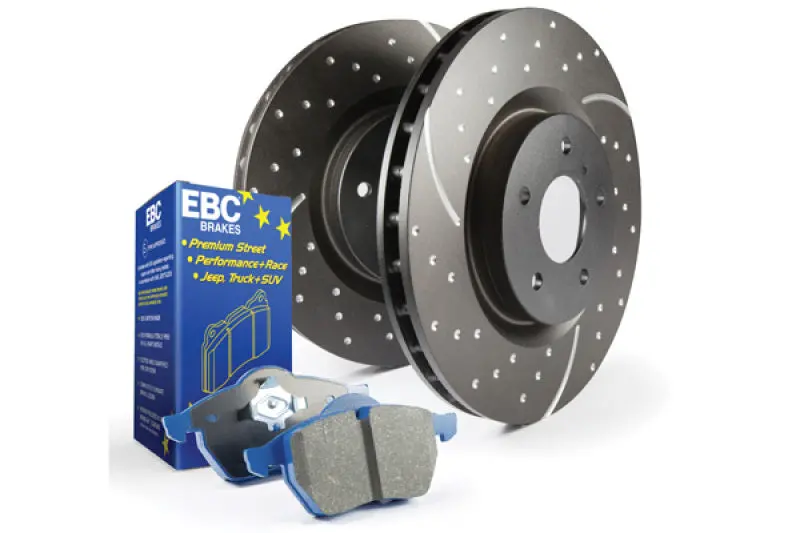 Ebc Bluestuff Performance Brake Kit – S6 Series Pads With Gd Drilled Rotors 1