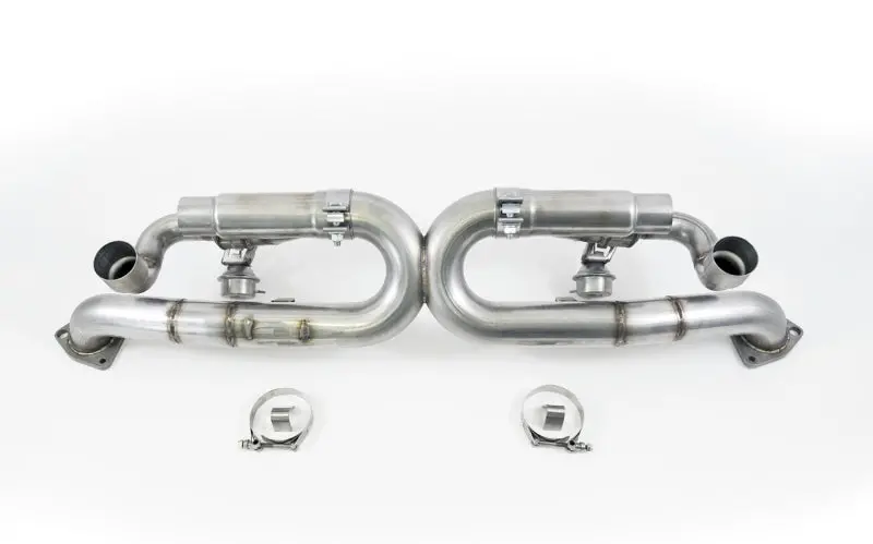 Awe Tuning Switchpath Exhaust System For Porsche 991 (Non-Pse Models) — Chrome-Silver Tips 1