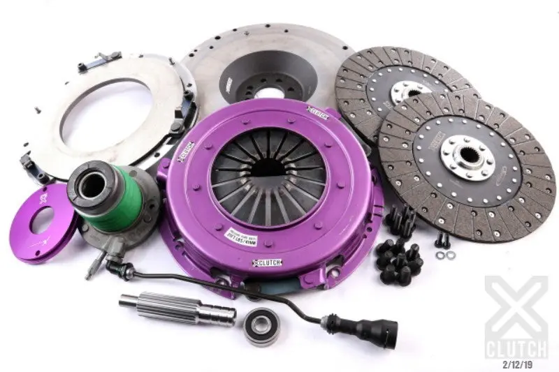 Xclutch Twin-Plate Organic Clutch Kit For 2014–2019 Corvette C7 (6.2L, 10.5") 1