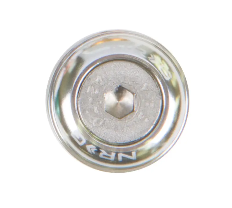 Nrg Fender Washer Kit W/Rivets For Metal (Silver) - Set Of 10 1